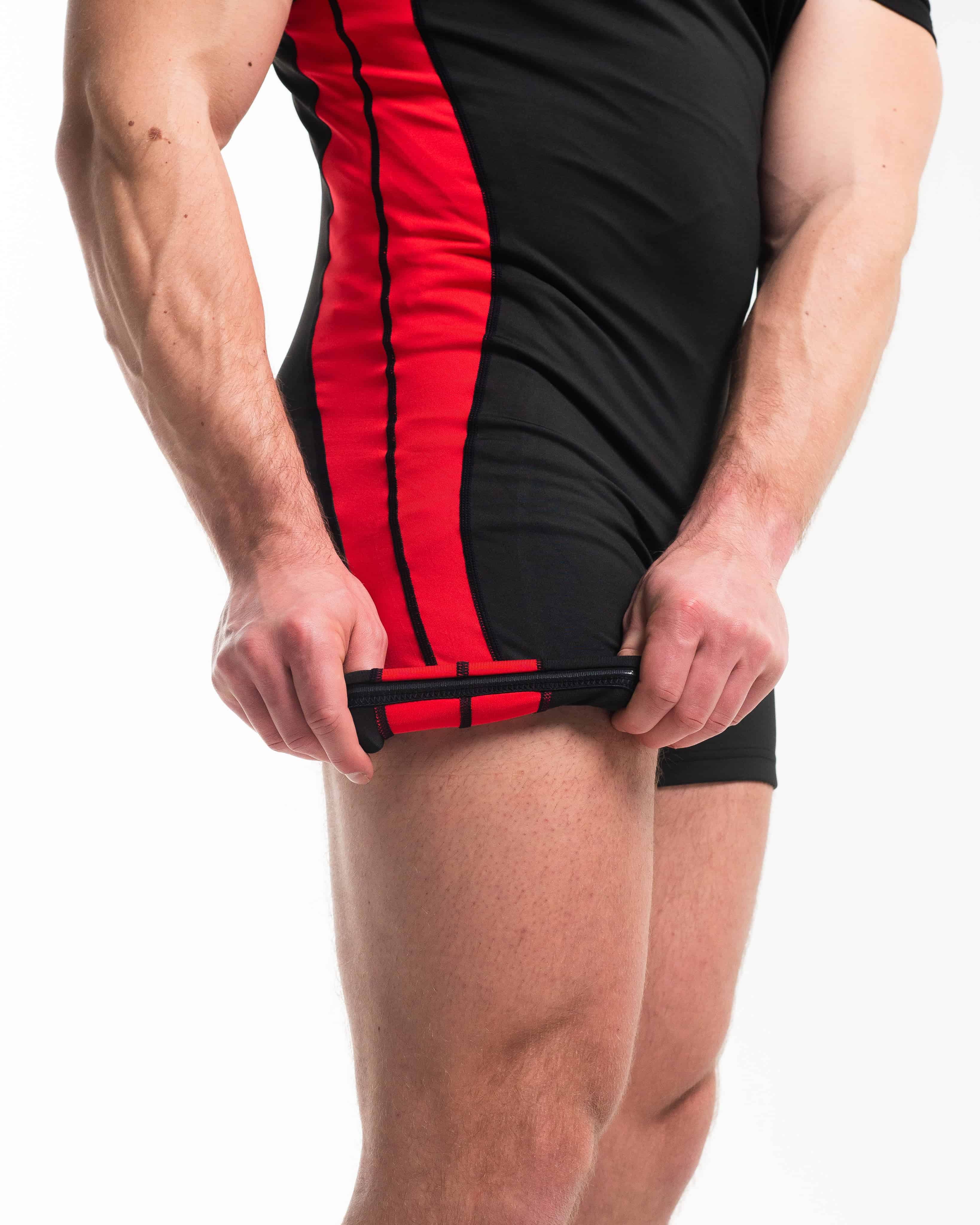 Singlet Hombre A7 Luno – Red Dawn cómodo y técnico – A7 MX