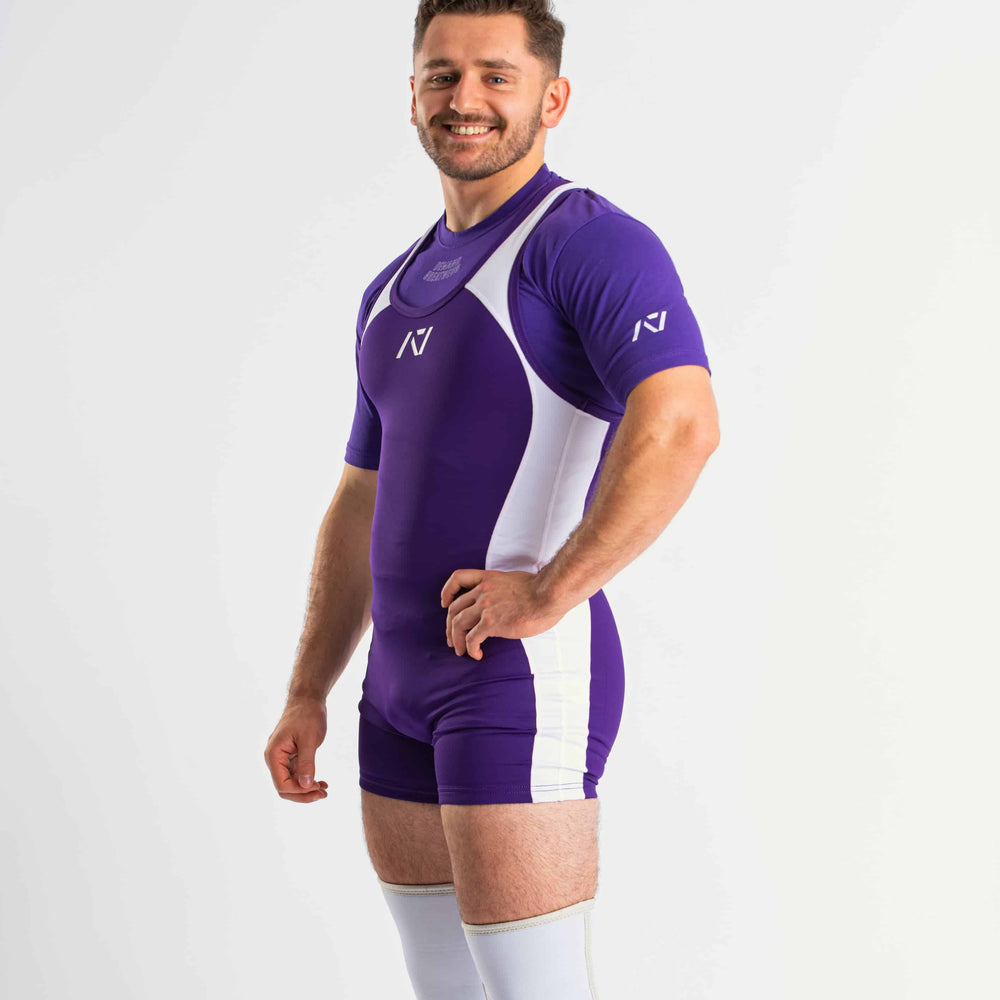 LUNO MEN'S SINGLET - PURPLE