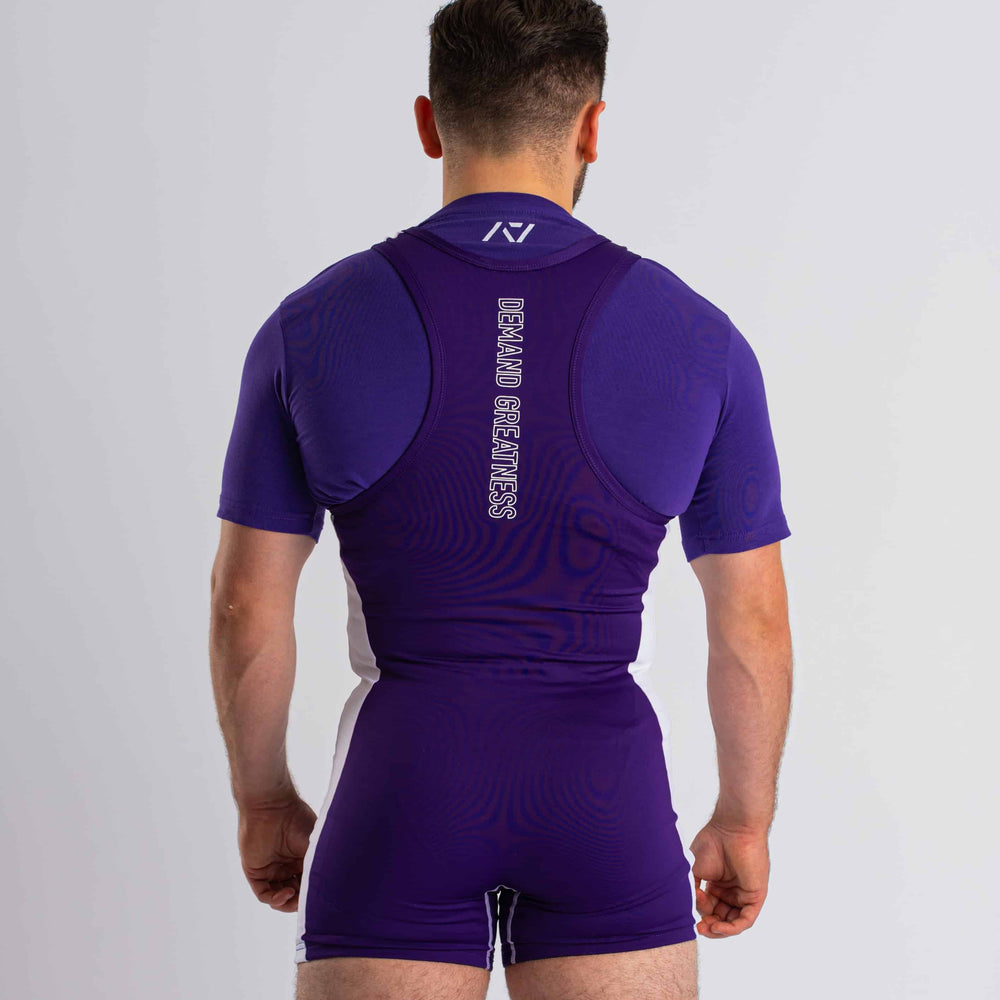 LUNO MEN'S SINGLET - PURPLE