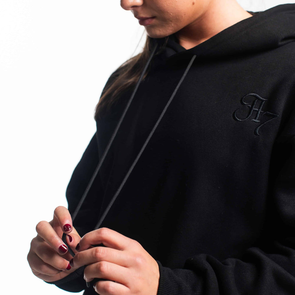 
                      
                        SCRIPT OVERSIZED HOODIE
                      
                    
