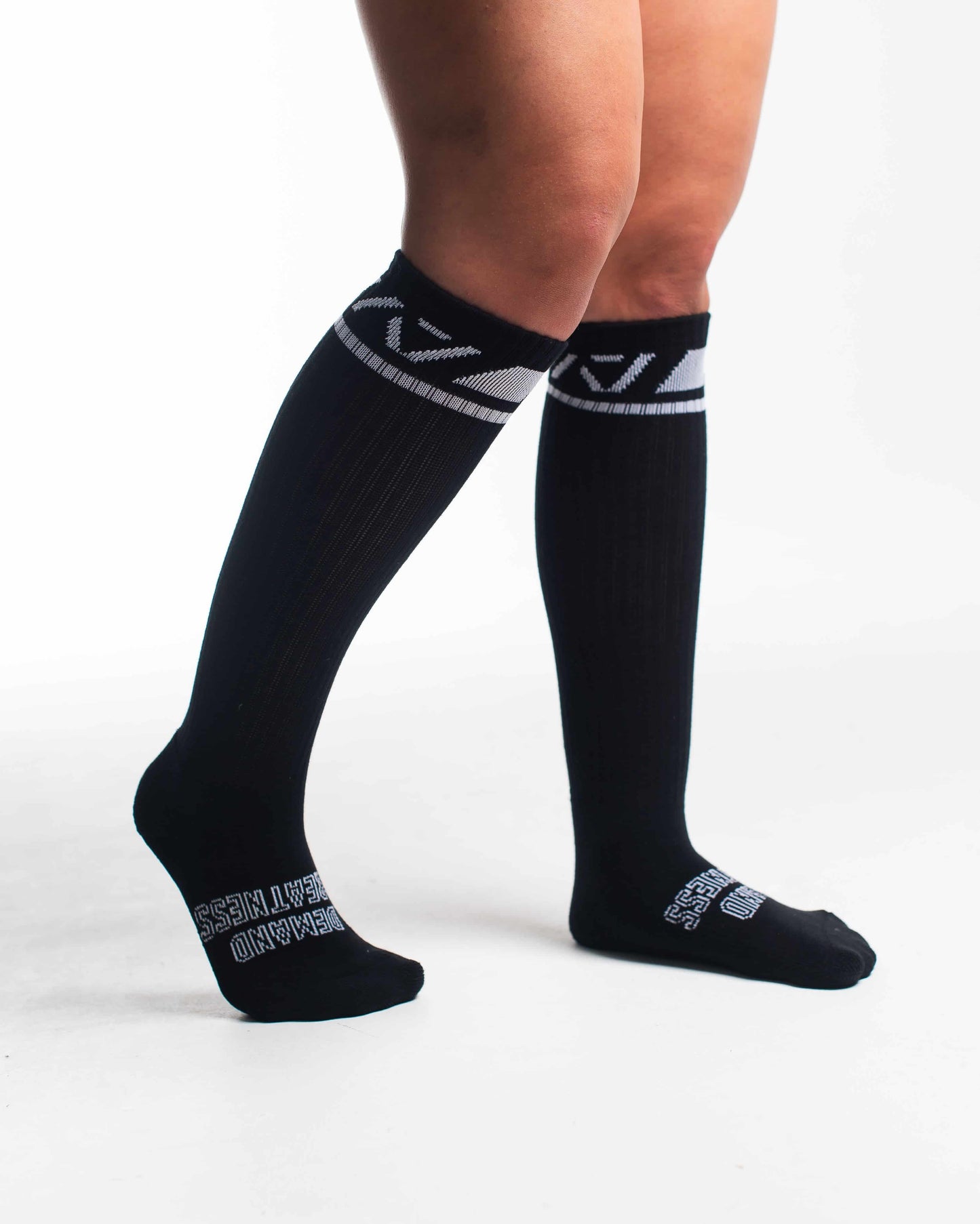 DEADLIFT SOCKS - DG23 DOMINO - BLACK