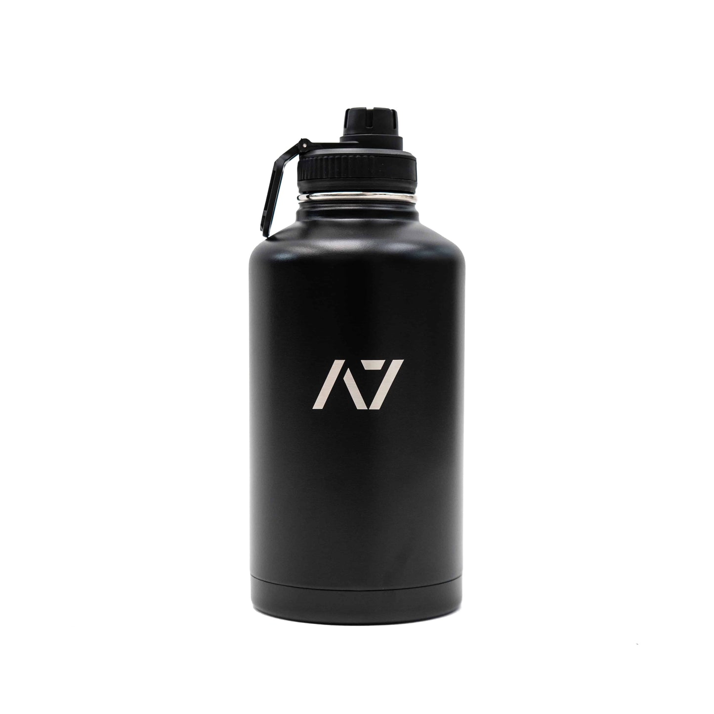Botella para entrenamiento powerlifting negra