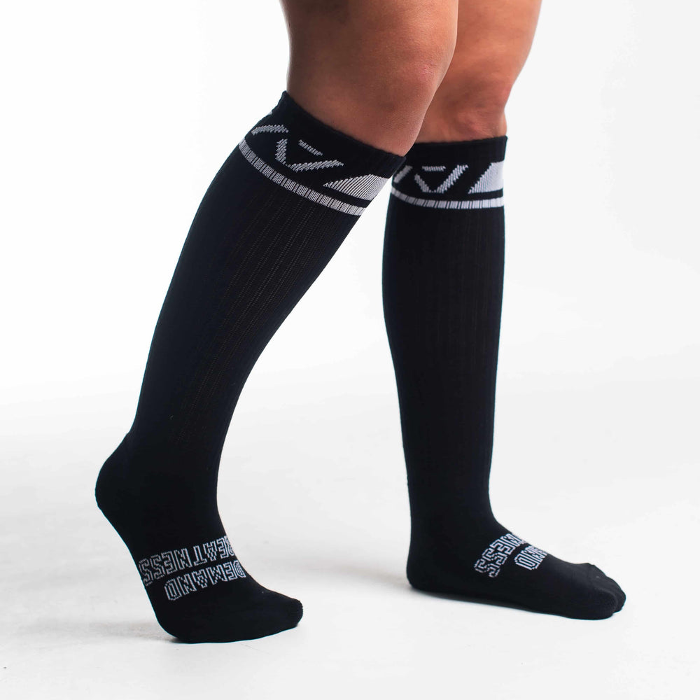 Socks powerlifting con suela acolchada y soporte en el arco