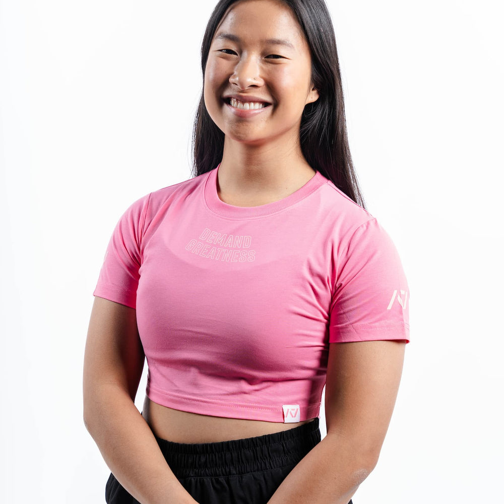 Crop top ropa para entrenamiento powerlifting 