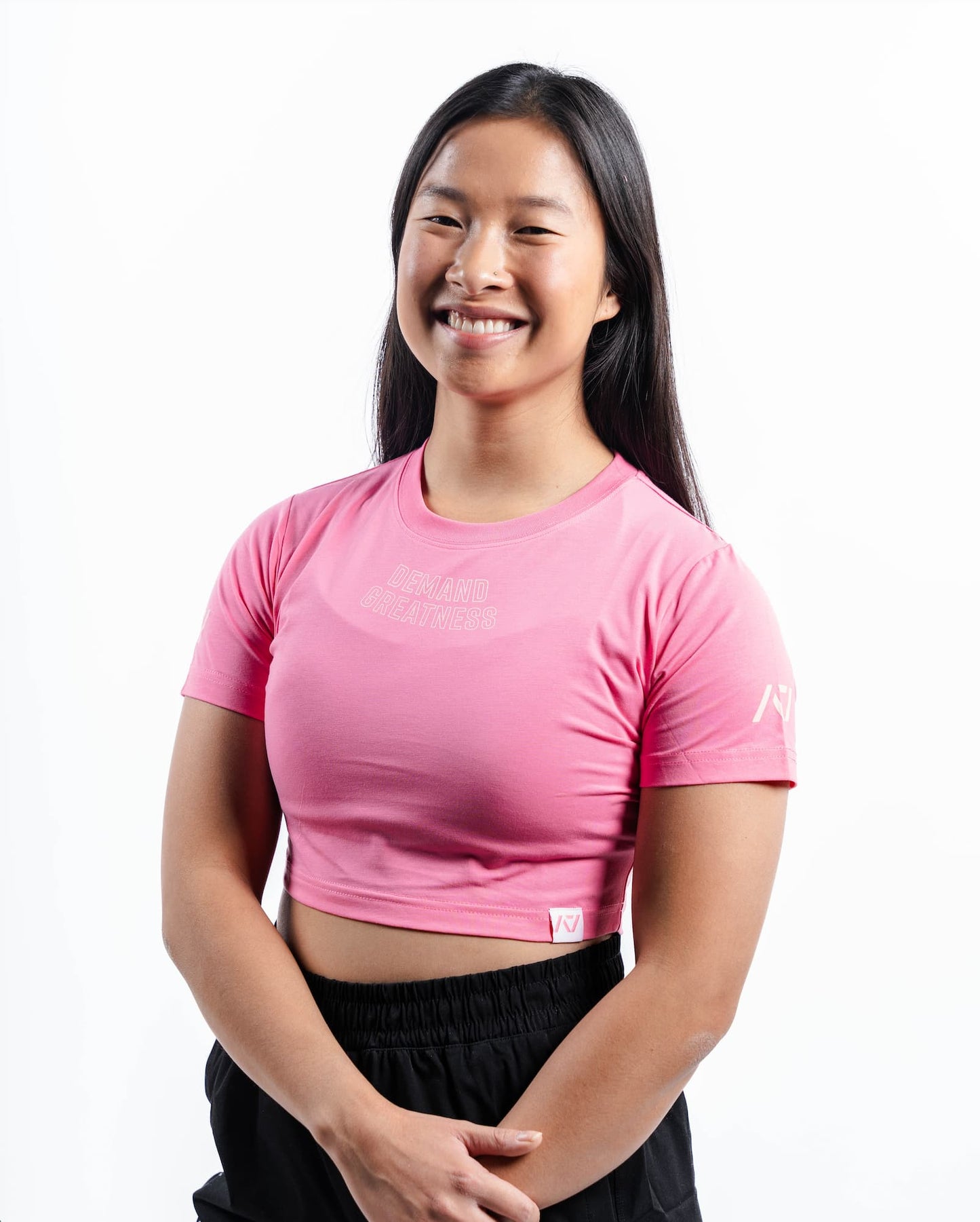 Crop top ropa para entrenamiento powerlifting 