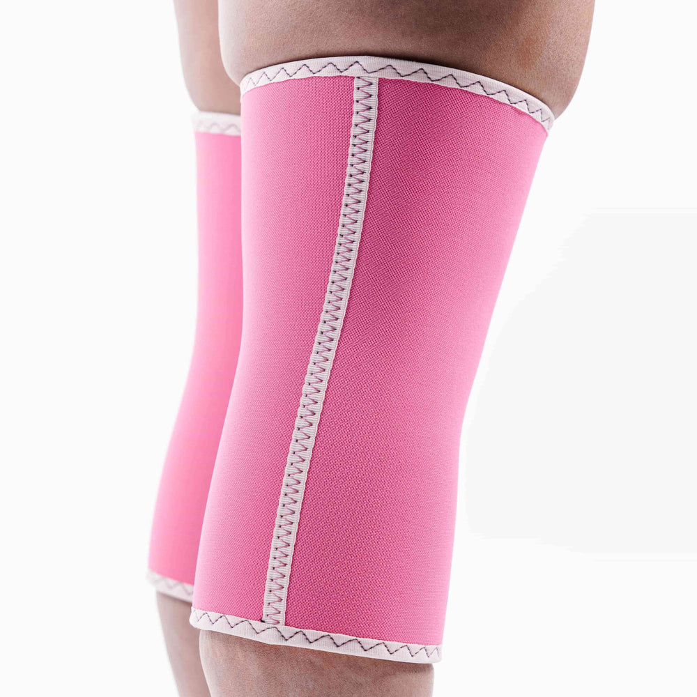 
                      
                        Rodilleras rosas para atletas de fuerza IPF Approved
                      
                    