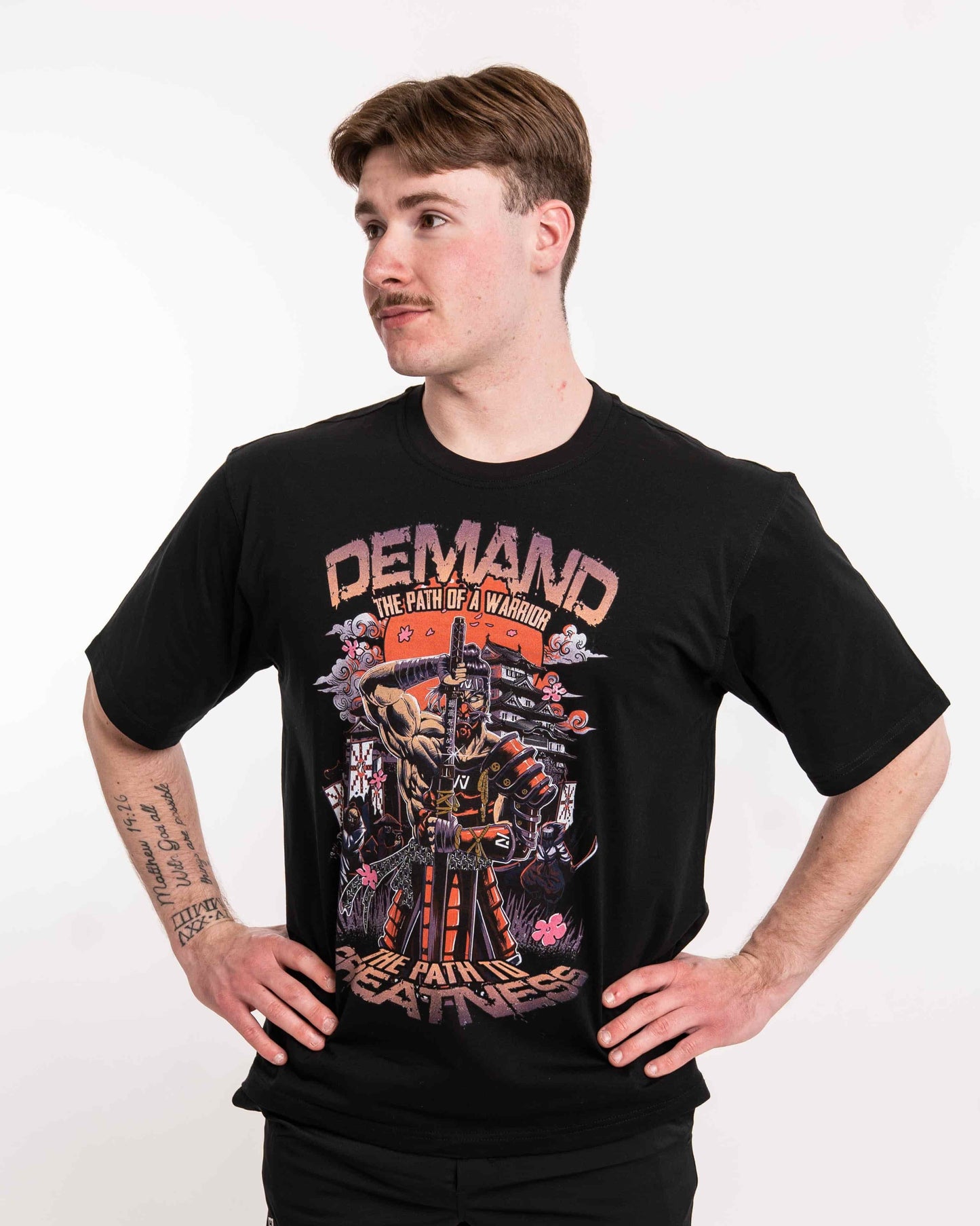 SAMURAI WARRIOR OVER-FIT UNISEX SHIRT