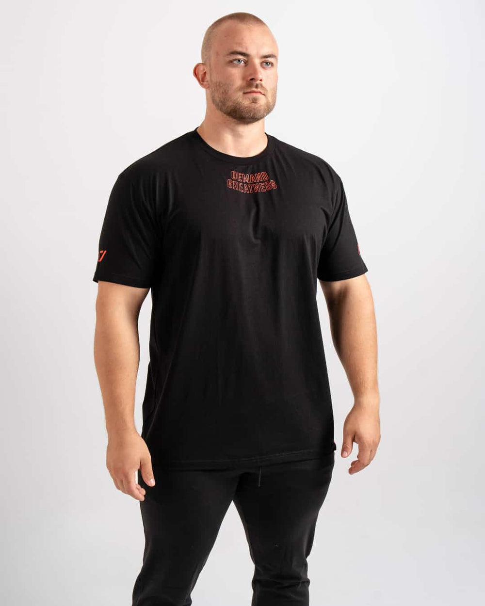 Playera para usar debajo de singlet A7 negra con rojo
