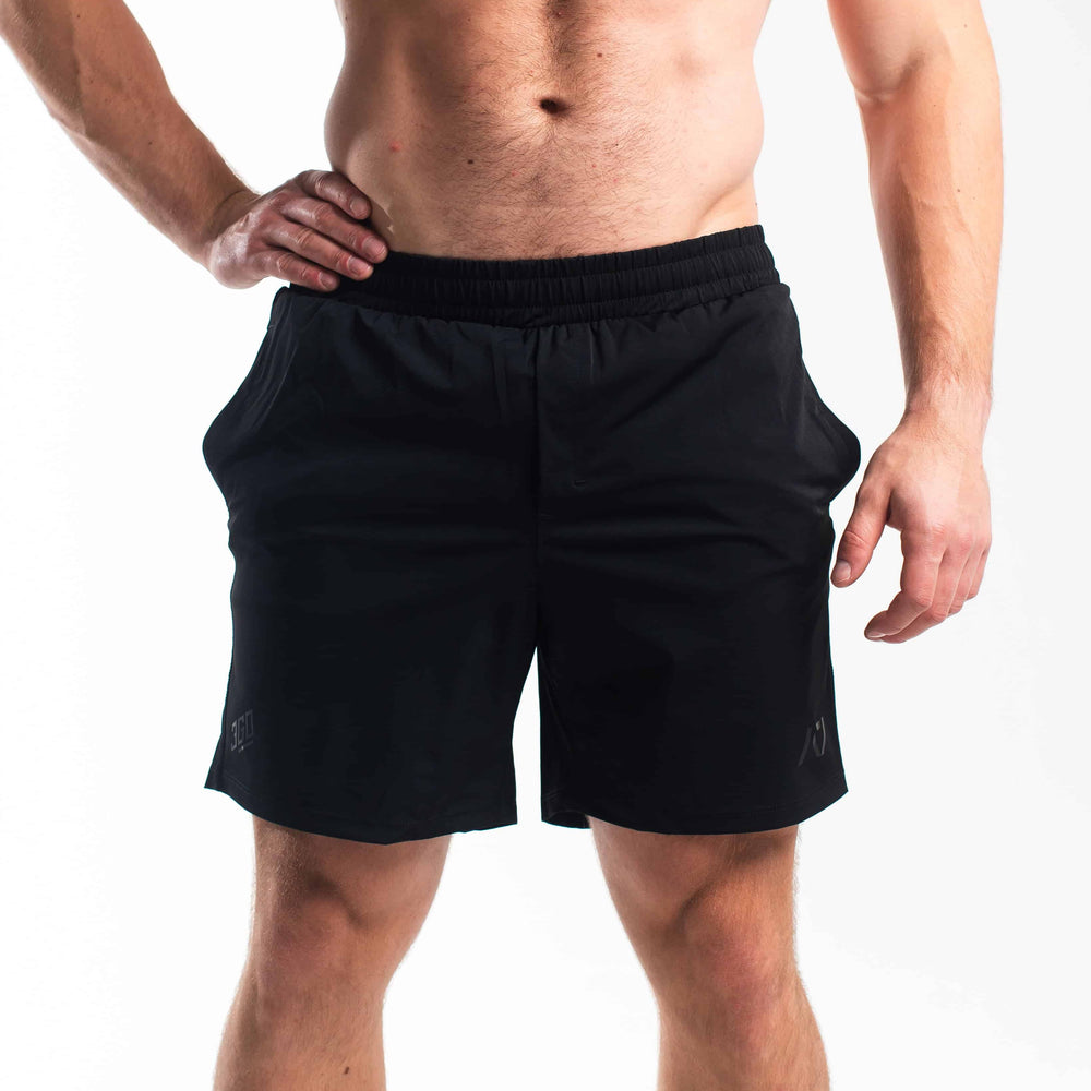 Shorts negros A7 powerlifting 