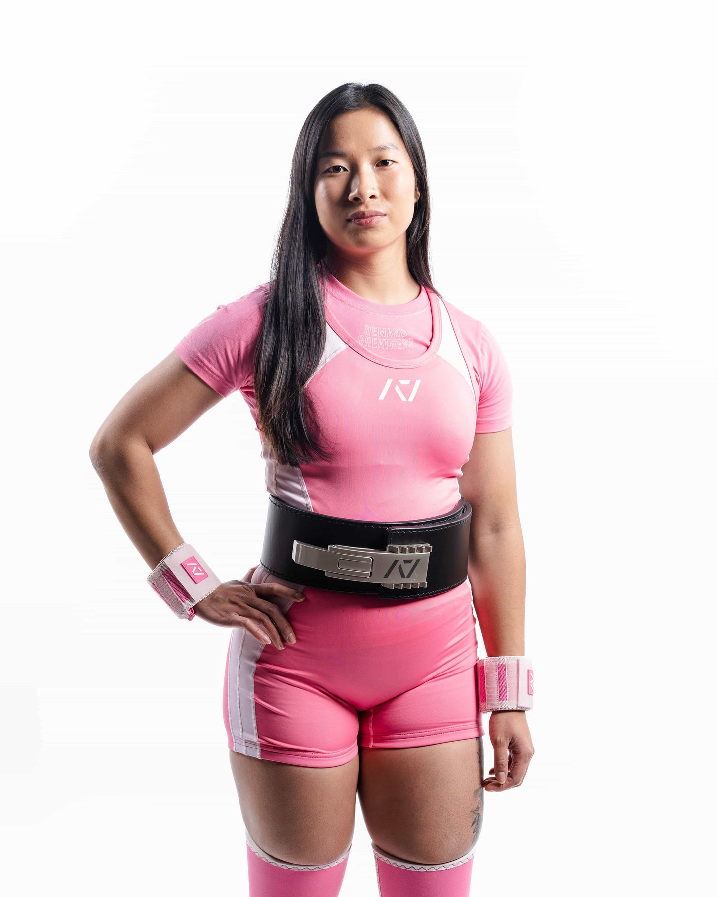 Singlet A7 Luno mujer color rosa Roseite, cómodo y con buena movilidad