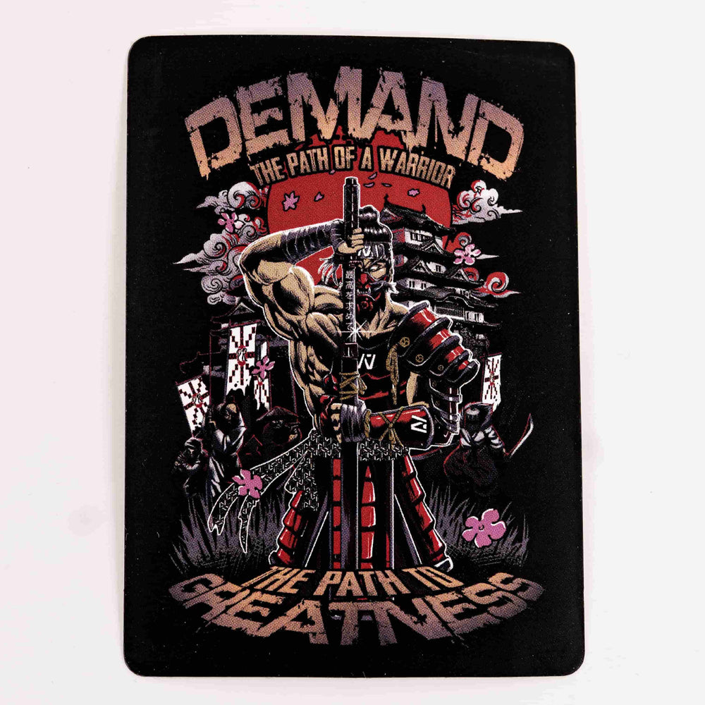 Sticker para powerlifting samurai