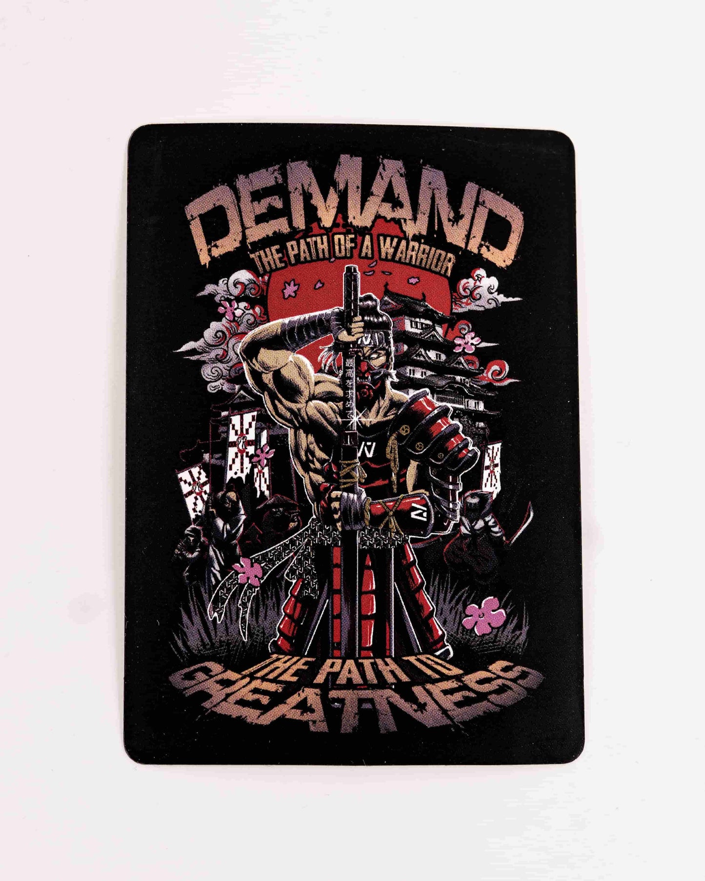 Sticker para powerlifting samurai