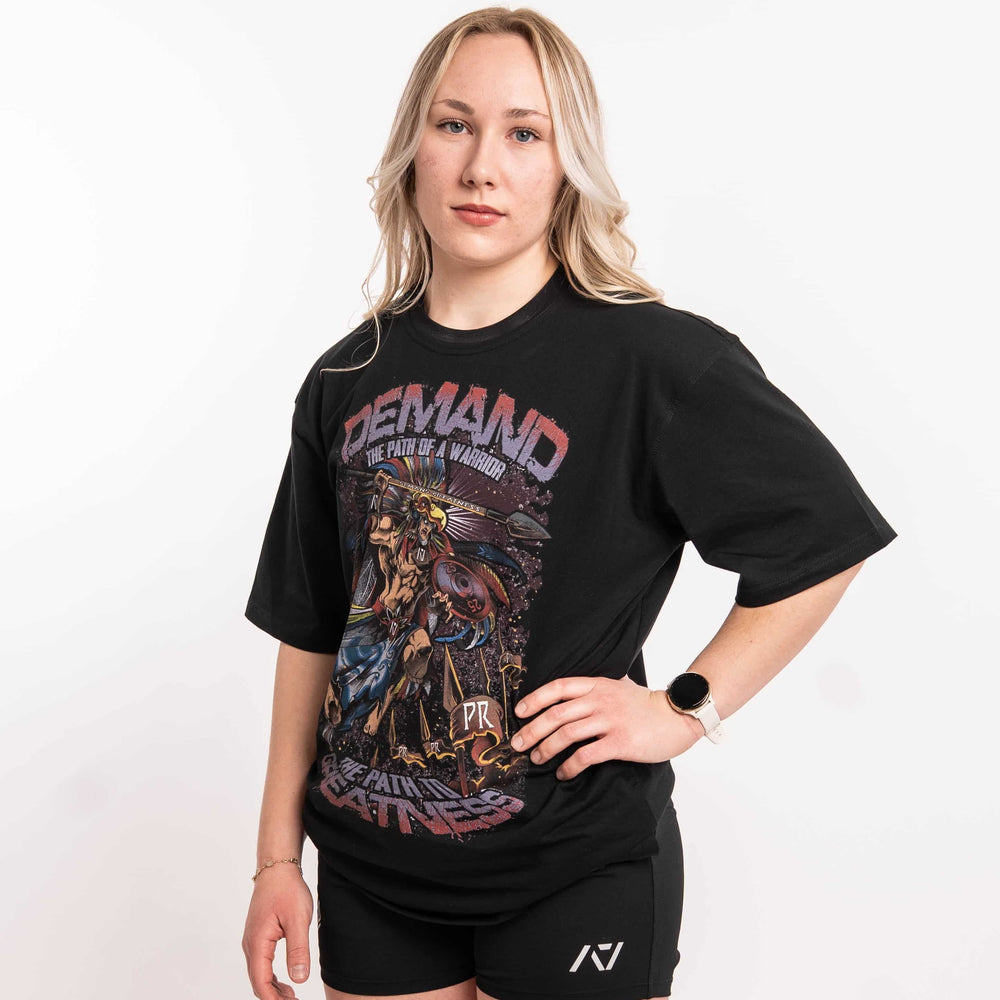
                      
                        AZTEC WARRIOR OVER-FIT UNISEX SHIRT
                      
                    