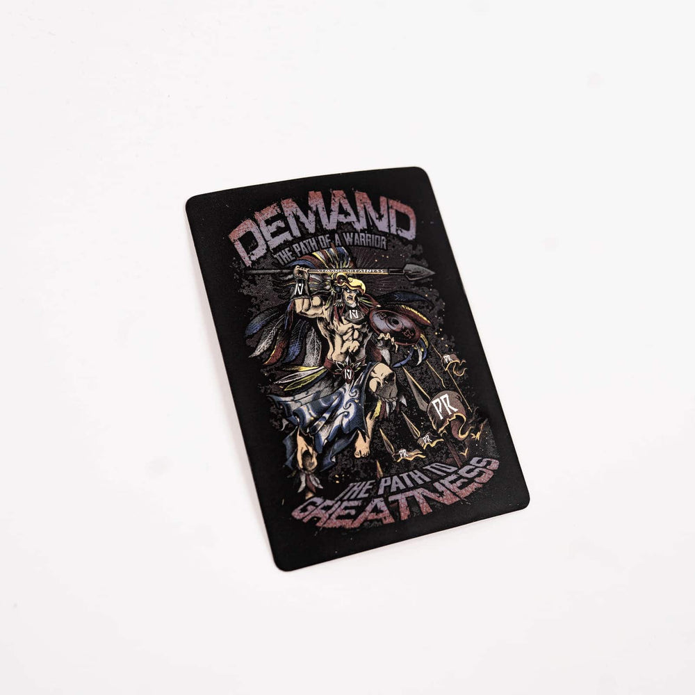 AZTEC WARRIOR - STICKER