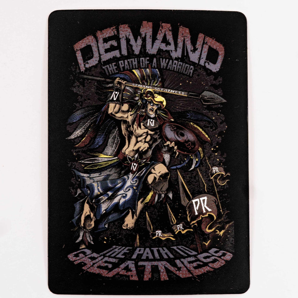 AZTEC WARRIOR - STICKER