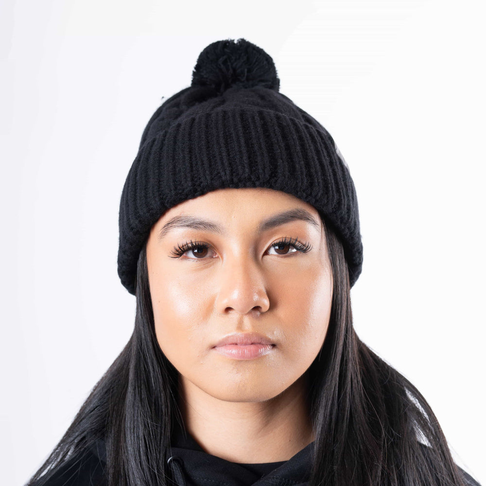 MERINO WOOL POM BEANIE