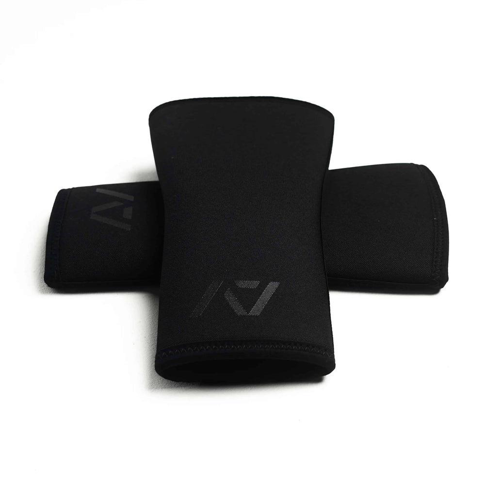 
                      
                        Rodilleras full black para entrenamiento de powerlifting A7
                      
                    