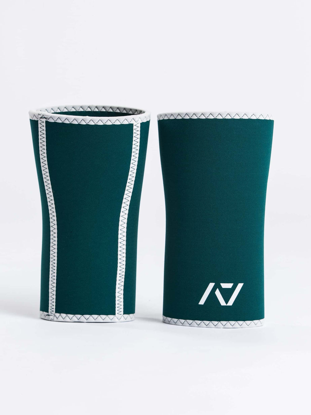 Rodilleras Rigor Mortis 7mm A7 para sentadilla color verde