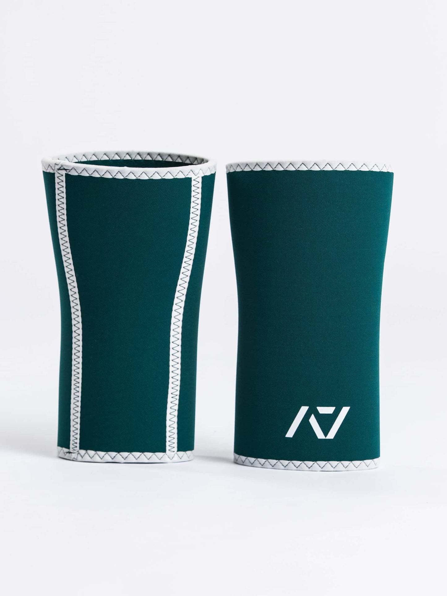 Rodilleras Rigor Mortis 7mm A7 para sentadilla color verde