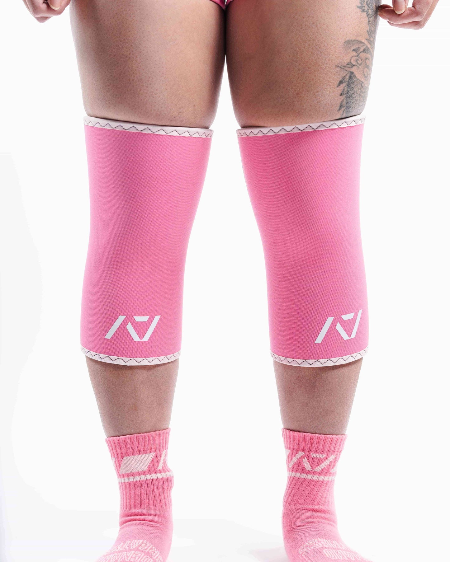 Rodilleras A7 ultra rígidas IPF Approved para powerlifting