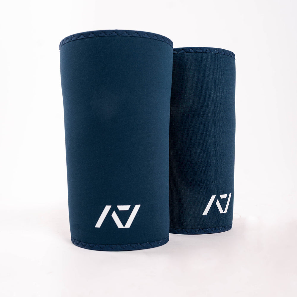 knee sleeves 7mm aprobadas por IPF para atletas de fuerza