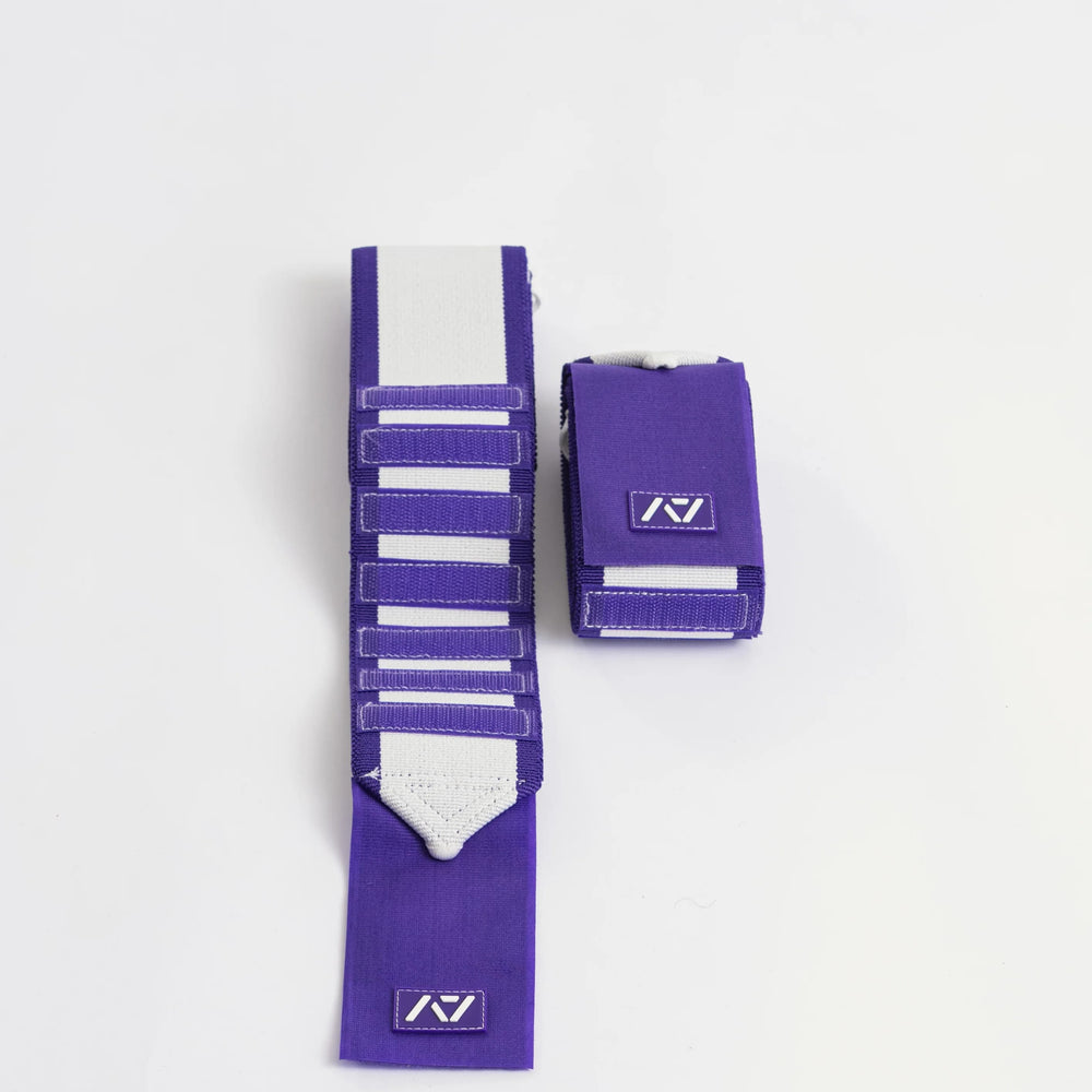 ZEBRA WRIST WRAPS - PURPLE